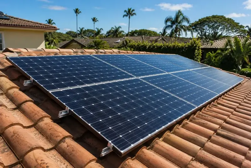 Installation de panneaux solaires à Saint-Prim